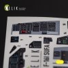 KELIK K32026 F-16I Sufa - interior 3D decals for Academy kit 1/32